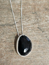 Load image into Gallery viewer, Onyx Faceted Necklace
