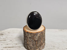 Load image into Gallery viewer, Black Onyx Split Band Ring
