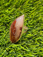 Load image into Gallery viewer, Moss Agate Stone Ring
