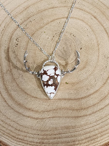 Wild Horse Elk Necklace