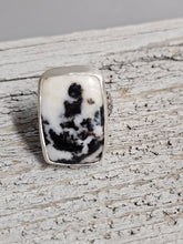 Load image into Gallery viewer, White Buffalo Stone Ring

