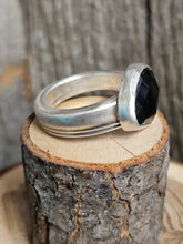Load image into Gallery viewer, Onyx Spoon Ring
