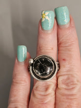 Load image into Gallery viewer, White Buffalo Sterling Silver Ring

