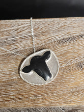 Load image into Gallery viewer, Black Cow Necklace
