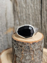 Load image into Gallery viewer, Onyx Spoon Ring
