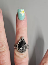 Load image into Gallery viewer, White Buffalo Sterling Silver Ring
