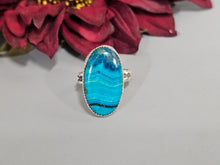 Load image into Gallery viewer, Chrysocolla Azurite Ring
