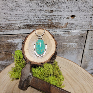 Horse shoe Turquoise Necklace