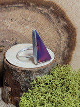 Load image into Gallery viewer, Aurora Opal Triangular Ring
