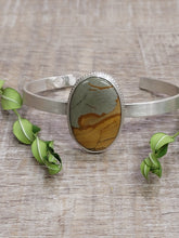 Load image into Gallery viewer, Owyhee Picture Jasper Cuff
