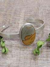 Load image into Gallery viewer, Owyhee Picture Jasper Cuff
