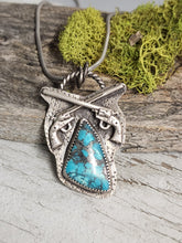 Load image into Gallery viewer, Gun Ithaca Peak Turquoise Necklace
