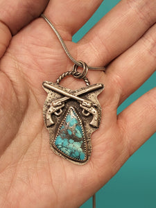 Gun Ithaca Peak Turquoise Necklace