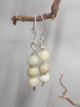 Load image into Gallery viewer, Amazonite Bead Earrings
