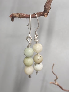 Amazonite Bead Earrings