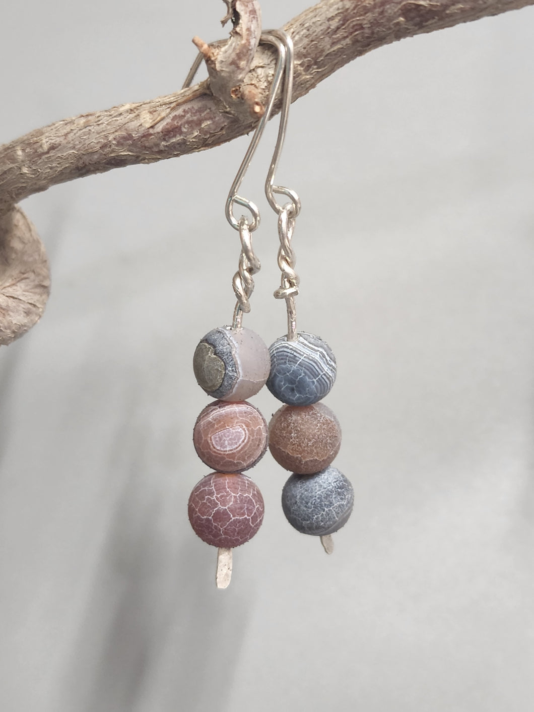 Polychrome Bead Earrings