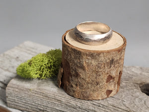 Sterling Silver Hammered Ring