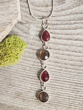 Load image into Gallery viewer, Smokey Quartz &amp; Carnelian Necklace
